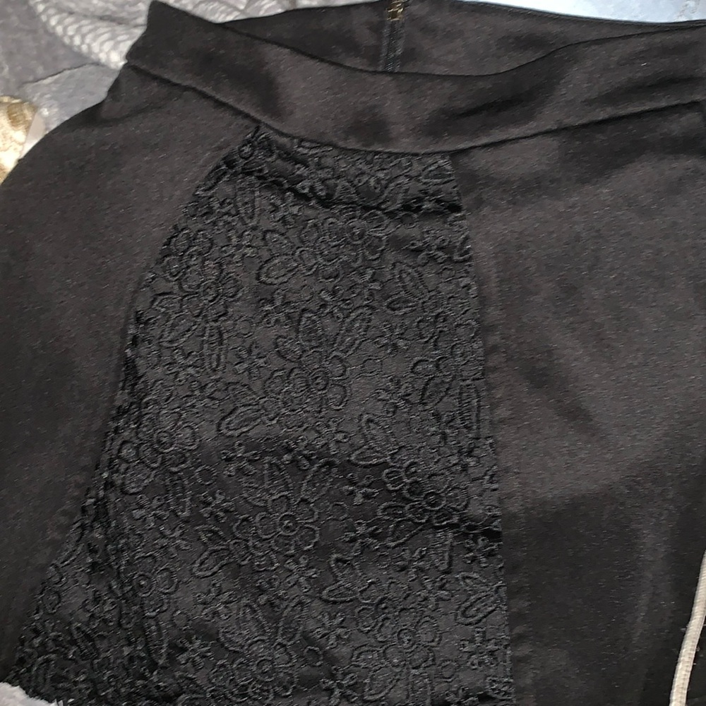 Black Skater skirt with pockets